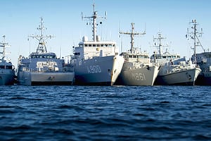Inside a NATO maritime change of command